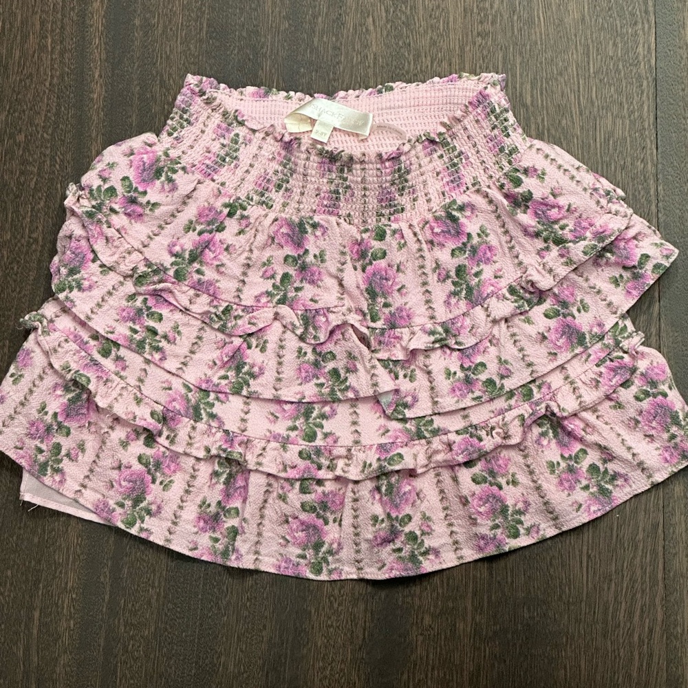 Girls Loveshack Fancy skirt